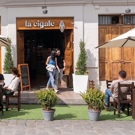Hostal Restaurant La Cigale Cuenca Exterior foto